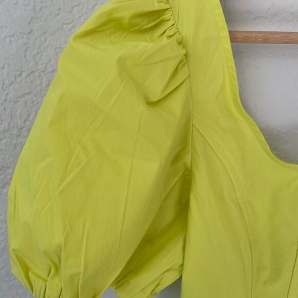 NWT J crew lemon sorbet corset top women size 2 - Picture 7 of 7